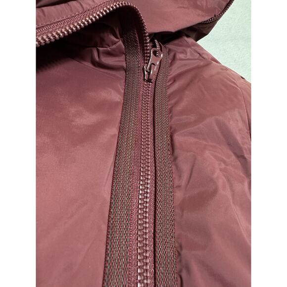 WHITESKY Women’s XXS Packable Down Jacket Maroon Puffer Coat Windbreaker NWT - Picture 13 of 15